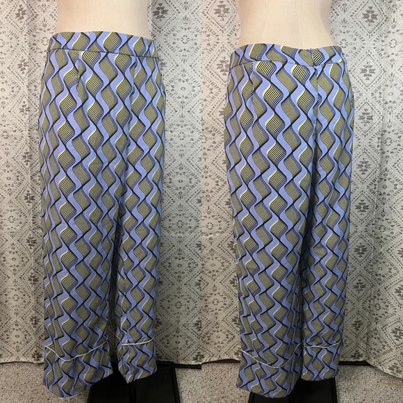 Reveuse  Women's Pants Geometric Wide Leg 1X - Picture 7 of 7